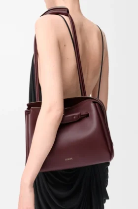 Bolso Madrid mediano en piel de becerro flexible