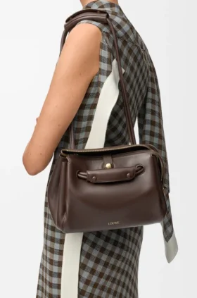 Bolso Madrid pequeño en piel de becerro flexible
