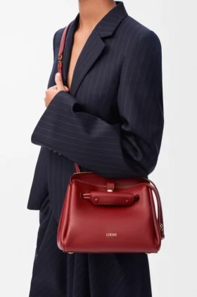 Bolso Madrid pequeño en piel de becerro flexible