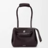 Bolso Madrid pequeño en piel de becerro granulada y flexible