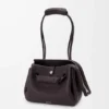 Bolso Madrid pequeño en piel de becerro granulada y flexible