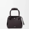 Bolso Madrid pequeño en piel de becerro granulada y flexible