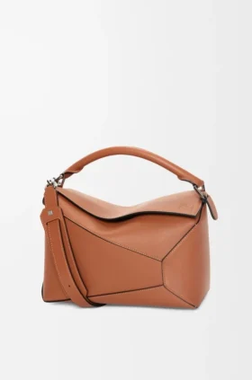 Bolso mediano «Puzzle Edge» en piel de becerro clásica