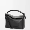Bolso mediano «Puzzle Edge» en piel de becerro clásica Bolso mediano «Puzzle Edge» en piel de becerro clásica