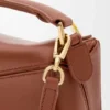 Bolso Mini Featherlight Puzzle en piel de cordero napa
