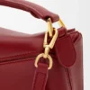 Bolso Mini Featherlight Puzzle en piel de cordero napa