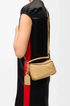 Bolso Mini Featherlight Puzzle en piel de cordero napa