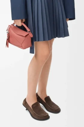 Bolso Mini Featherlight Puzzle en piel de cordero napa