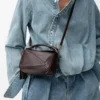 Bolso Mini Featherlight Puzzle en piel de cordero napa