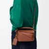 Bolso Mini Featherlight Puzzle en piel de cordero napa