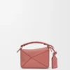 Bolso Mini Featherlight Puzzle en piel de cordero napa