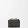 Bolso mini para cámara de uso cruzado en piel de becerro satinada Bolso mini para cámara de uso cruzado en piel de becerro satinada