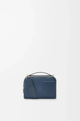 Bolso mini para cámara de uso cruzado en piel de becerro satinada