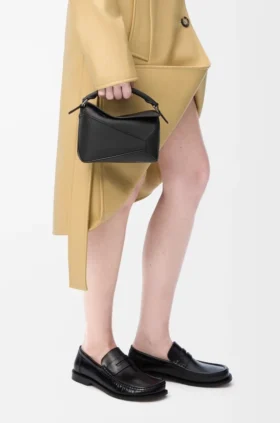 Bolso Mini Puzzle Edge en piel de becerro clásica