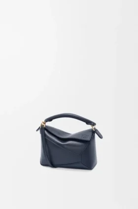 Bolso Mini Puzzle Edge en piel de becerro de grano suave