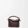 Bolso Mini Puzzle Edge en piel de becerro de grano suave