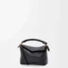 Bolso Mini Puzzle Edge en piel de becerro de grano suave