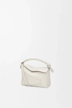 Bolso Mini Puzzle Edge en piel de becerro de grano suave