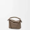 Bolso Mini Puzzle Edge en piel de becerro de grano suave