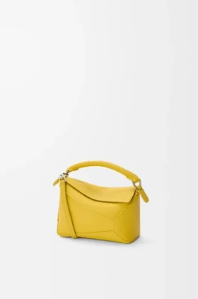 Bolso Mini Puzzle Edge en piel de becerro de grano suave