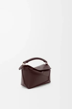 Bolso Mini Puzzle Edge en piel de becerro de grano suave