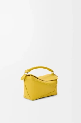 Bolso Mini Puzzle Edge en piel de becerro de grano suave