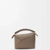 Bolso Mini Puzzle Edge en piel de becerro de grano suave