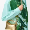 Bolso Mini Puzzle Edge en piel de cordero laminada Bolso Mini Puzzle Edge en piel de cordero laminada