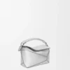 Bolso Mini Puzzle Edge en piel de cordero laminada Bolso Mini Puzzle Edge en piel de cordero laminada