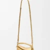 Bolso Mini Puzzle Edge en piel de cordero laminada Bolso Mini Puzzle Edge en piel de cordero laminada