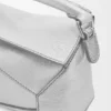 Bolso Mini Puzzle Edge en piel de cordero laminada Bolso Mini Puzzle Edge en piel de cordero laminada