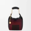 Bolso mini «Squeeze» de cuero con cuentas Bolso mini «Squeeze» de cuero con cuentas