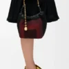 Bolso mini «Squeeze» de cuero con cuentas Bolso mini «Squeeze» de cuero con cuentas