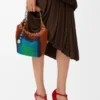 Bolso mini «Squeeze» de cuero con cuentas Bolso mini «Squeeze» de cuero con cuentas