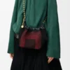 Bolso mini «Squeeze» de cuero con cuentas Bolso mini «Squeeze» de cuero con cuentas