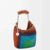 Bolso mini «Squeeze» de cuero con cuentas Bolso mini «Squeeze» de cuero con cuentas