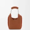 Bolso mini «Squeeze» de cuero con cuentas Bolso mini «Squeeze» de cuero con cuentas