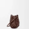 Bolso Nest Basket pequeño en piel de becerro Bolso Nest Basket pequeño en piel de becerro
