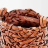 Bolso Nest Basket pequeño en piel de becerro Bolso Nest Basket pequeño en piel de becerro