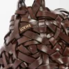 Bolso Nest Basket pequeño en piel de becerro Bolso Nest Basket pequeño en piel de becerro