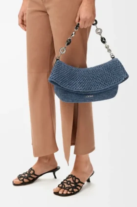 Bolso Ola mediano en crochet