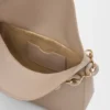 Bolso Ola mediano en piel de becerro lisa Bolso Ola mediano en piel de becerro lisa