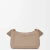 Bolso Ola mediano en piel de becerro lisa Bolso Ola mediano en piel de becerro lisa