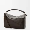 Bolso Panta Puzzle grande en piel de becerro brillante Bolso Panta Puzzle grande en piel de becerro brillante