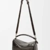 Bolso Panta Puzzle grande en piel de becerro brillante Bolso Panta Puzzle grande en piel de becerro brillante