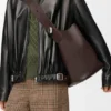 Bolso Pebble Bucket grande en piel de becerro granulada y flexible Bolso Pebble Bucket grande en piel de becerro granulada y flexible