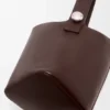 Bolso Pebble Bucket grande en piel de becerro granulada y flexible Bolso Pebble Bucket grande en piel de becerro granulada y flexible