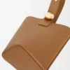 Bolso Pebble Bucket Mini en piel de becerro lisa