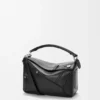Bolso pequeño Panta Puzzle en piel de becerro brillante Bolso pequeño Panta Puzzle en piel de becerro brillante