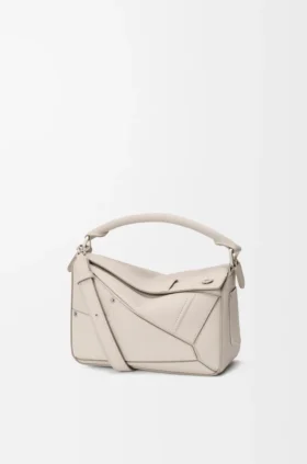 Bolso pequeño Panta Puzzle en piel de becerro brillante